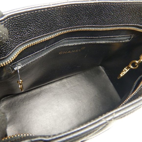 Chanel Reprint Tote Bag Matelasse Caviar Skin Black - Picture 6 of 7